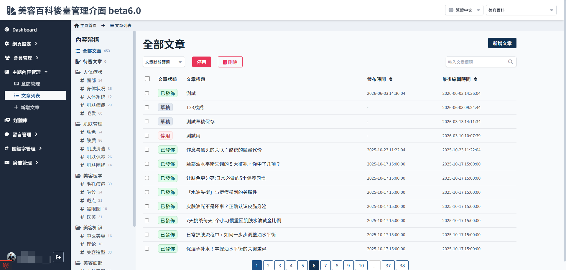 文章列表