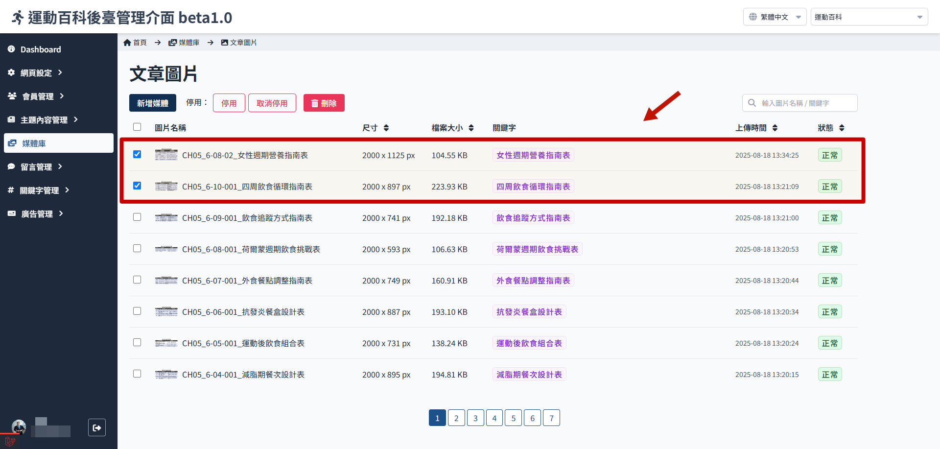 停用文章